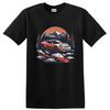 Car Adventure Mountain Landscape T Shirt Graphic Tee for Car Enthusiasts