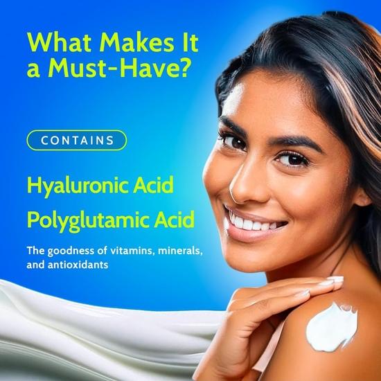 Chemist at Play Feuchtigkeitsspendende Körperlotion mit Reiswasser und Hyaluronsäure für tiefe Feuchtigkeitsversorgung | Alle Hauttypen | Vegan und frei von Tierversuchen | 200 ml