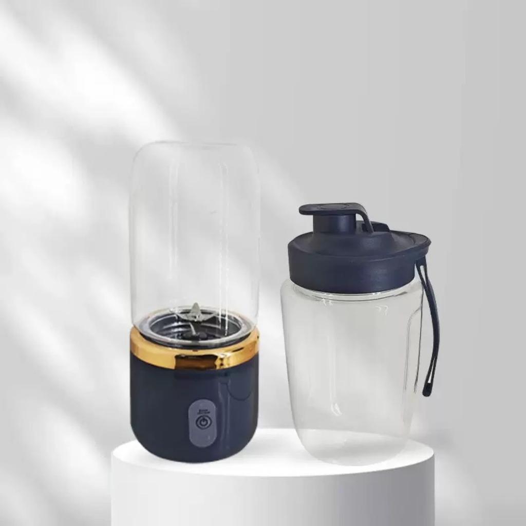 JOYBLISS Electric Juicer Cup with 2 Cups For Travel Portable Juicer Mixer Usb Charge Fresh Fruit Juice Personal Blender Smoothie