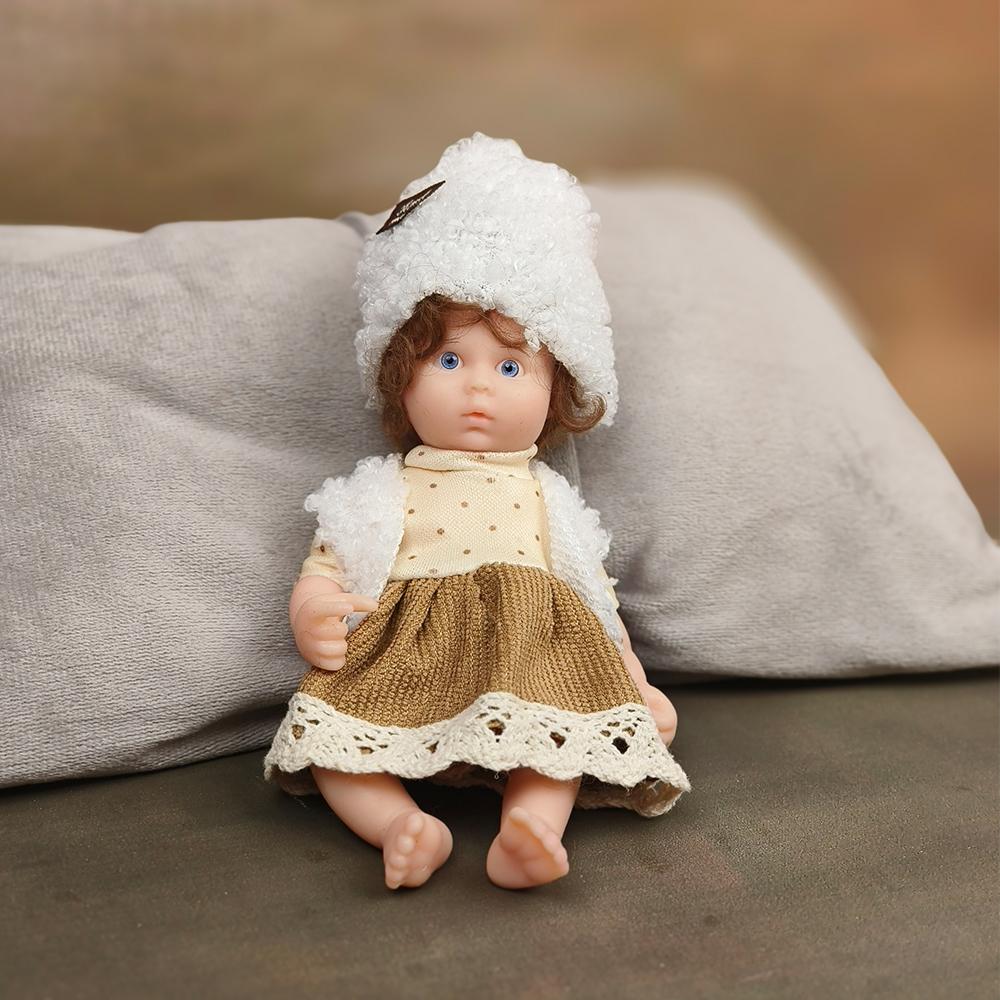 Micro Preemie Full Body Silicone Baby Doll Girl & Boy Lifelike Reborn Doll Surprice Children Anti-Stress