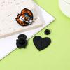 Creative Halloween Jewelry Ghost Collection Heart Brooches Haunted House Skull Pumpkin Head Shaped Pins For Festival Gift