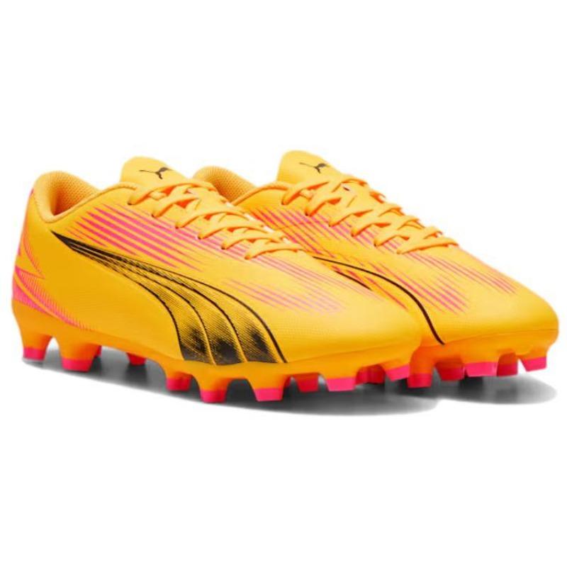 PUMA Ultra Play Men's Football Shoes Orange Comfortable AG FG Studs 107763-03