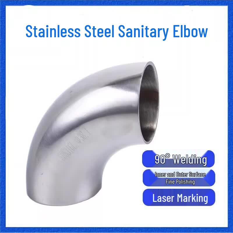 Huashunying 316 Stainless Steel Sanitary Elbow