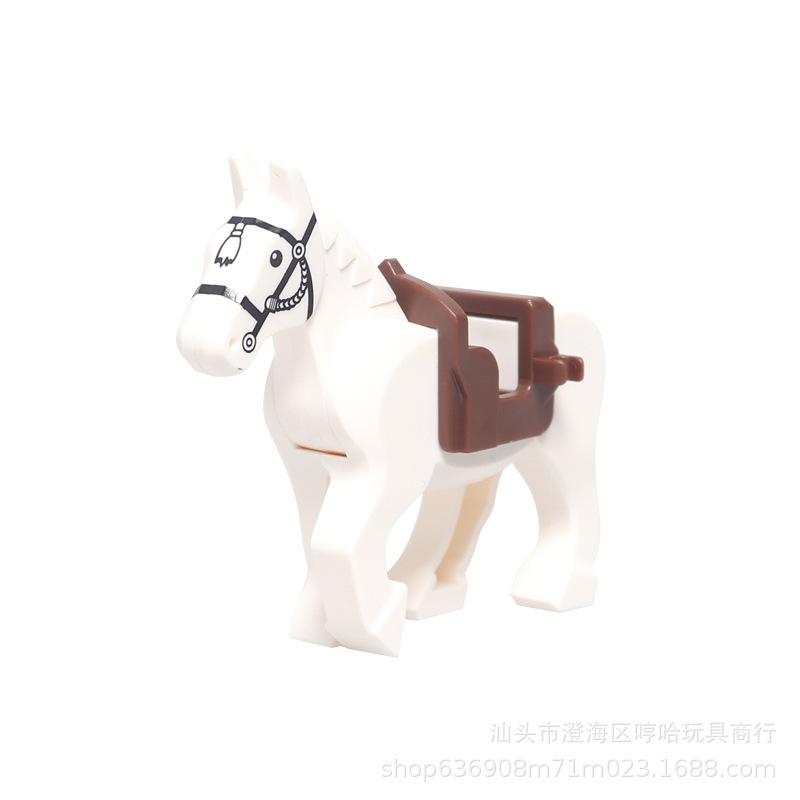 Small Particle Building Block Scale Model War Toy Equipment Rack Scale Model Rifle Assembling Military  Compatible with  Building Block Set