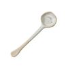 Japanese-style Retro Ceramic Heat-resistant Long-handled Coffee Spoon, Household Earthenware Seasoning and Stirring Spoon