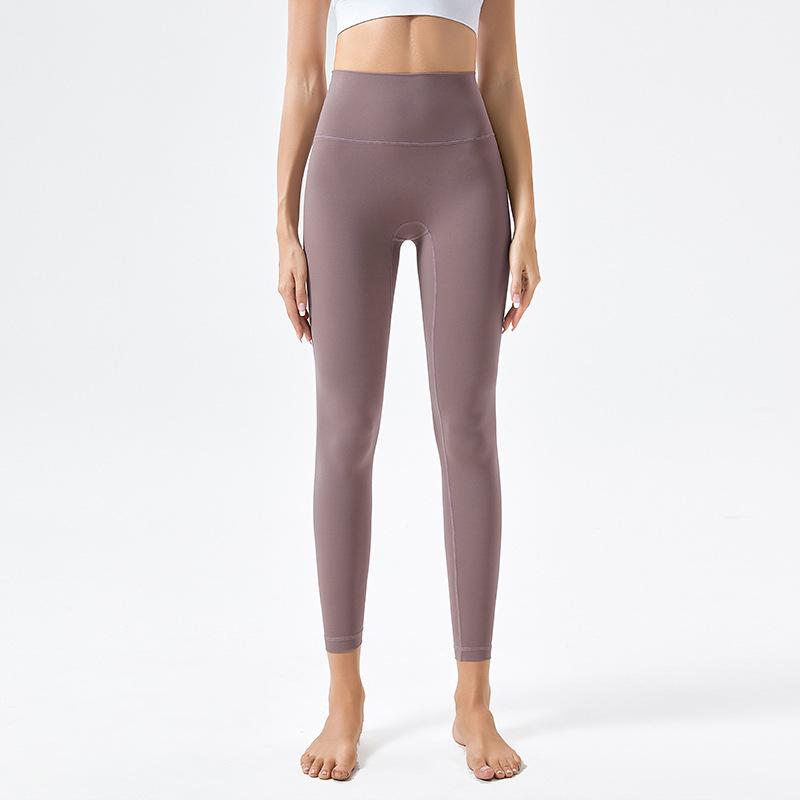 Vivid Yoga Leggings: High-End, Nude Feel, Hip-Lifting Activewear for Running & Fitness