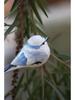 Hand-Carved Wooden Bird Ornament: Cute, Simple Healing Gift