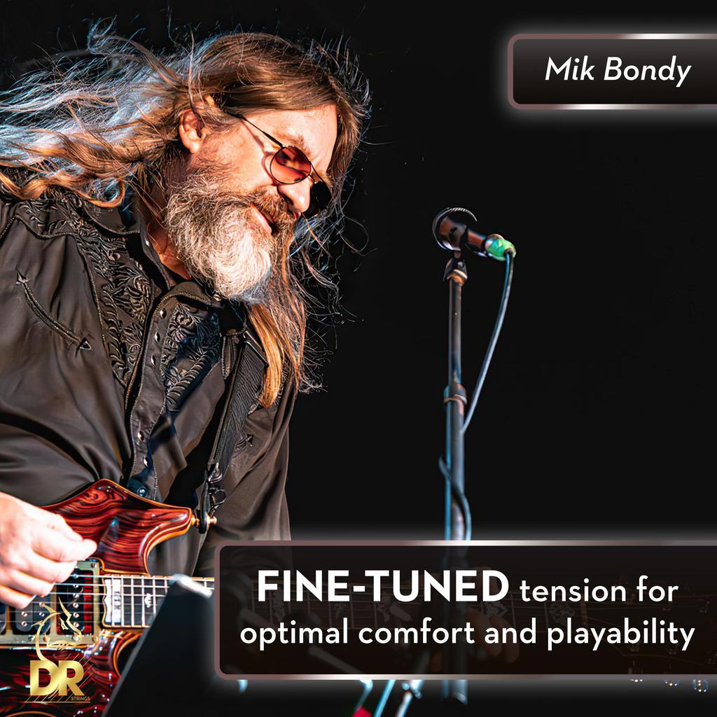 DR Strings Electric Guitar Strings Quantum Nickel Wound Strings DRAGON SKIN+ DEQ-10 []