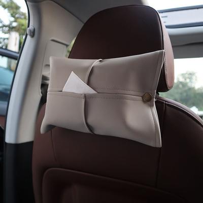 New  Tissue Box, Living Room Paper Box, Home Creative Dining Table Paper Box, Leather Napkin Paper Box, Car Mounted Paper Box