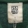 Unused VAST222 19ss Made In Japan SHAKER Short Sleeve Polo Shirt 2 Green Men's Used