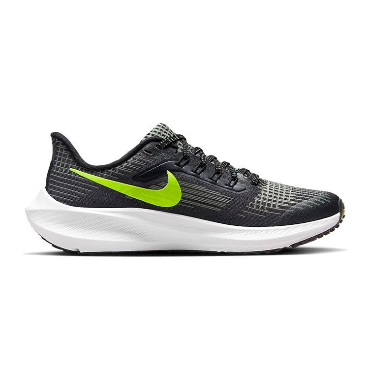 Nike Air Zoom Pegasus 39 GS Black Barely Volt Kids Sneakers Total-Orange DM4015-002