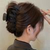 11pcs Matte Grip Clip Set Simple Hairpin for Women Hairpin At The Back of The Head High End Shark Clip Headpiece
