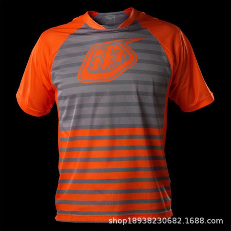 Cross-border, off-road racing suit, versatile and handsome, European and American sizes, short-sleeved T-shirt and top for men, loose version,