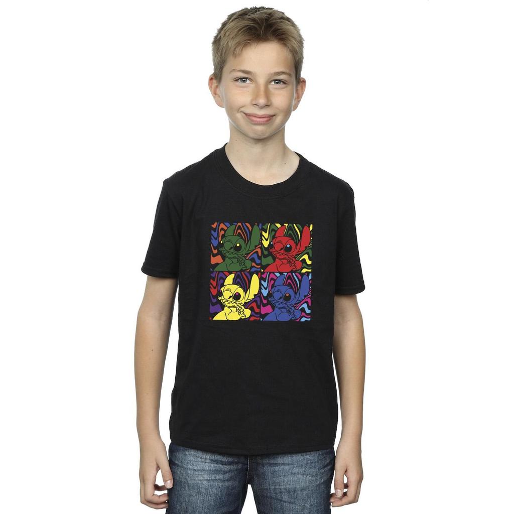 Disney Boys Lilo & Stitch Pop Art T-Shirt