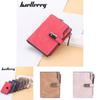 Pu Leather Wallet For Women With Zipper And Multiple Card Slots For Daily Use