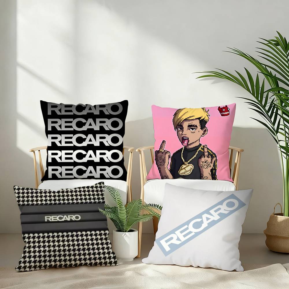 Classic R-Recaros Pillow Case Plush Fabric Soft Pillowcase Double Sided Print Cushion Cover Household Gifts
