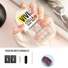 30 Pieces of Glue-back Nail Wear Nail Patches Finished Nail Pieces Short Ladder Short Square Nail Art Pieces