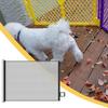 No-Drill Pet D Og Gate - Retractable Safety Guard, Toddler Stair Gate, Ingenious Mesh Dog Fence, Isolation Barrier For Indoor