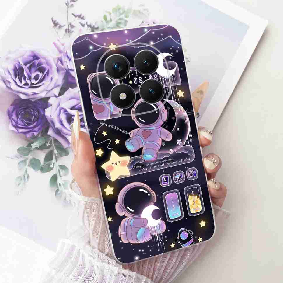 Für Xiaomi Redmi Note 15 Pro Plus ProPlus 5G Hülle Blume Cartoon Hülle Weiche Silikonhülle Für Redmi Note 15 Pro+ Hülle