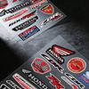 FOR HONDA CBR600RR Reflective Motorcycle Stickers, 3M Safety Warning At Night In the Dark Scooter Helmets