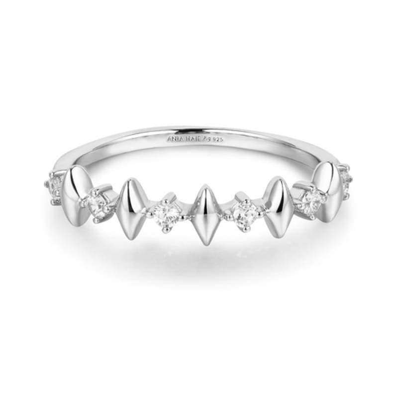 ANIA HAIE Multi-Sparkle 925 Silver Ring R061-03H