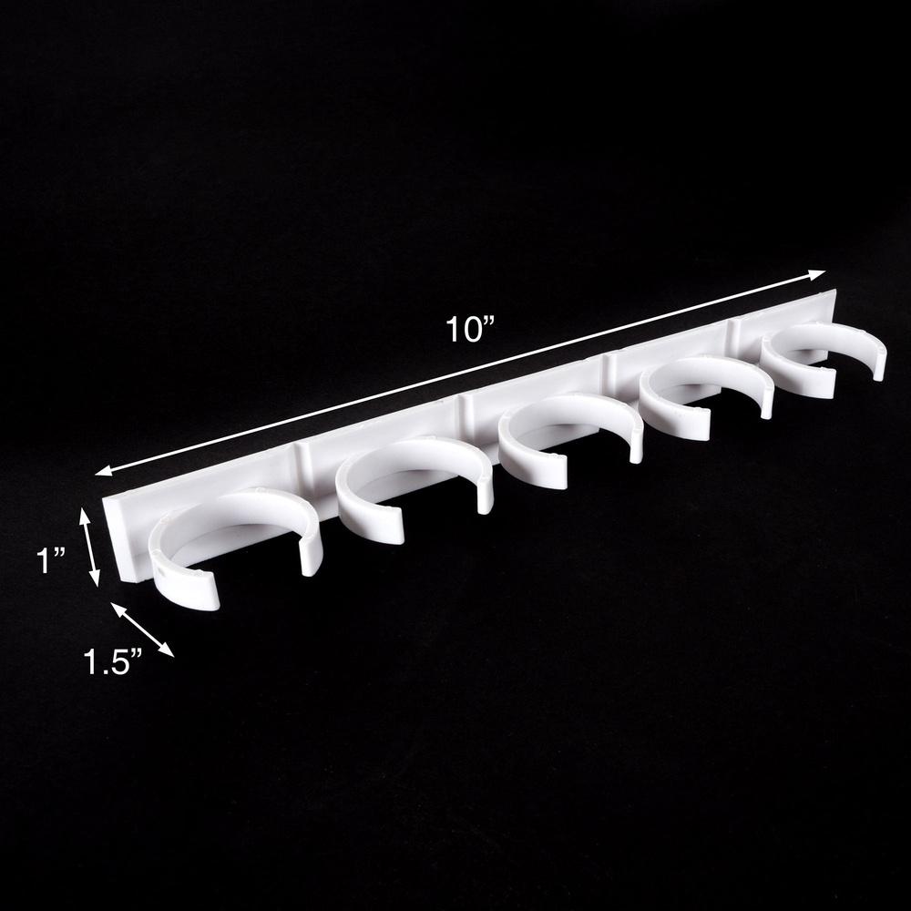 Spice Rack Organizer Cabinet Gripper Clip Strips Kitchen Countertop Pantry Storage Easy Installation Space Saver Holds 80 Spices
