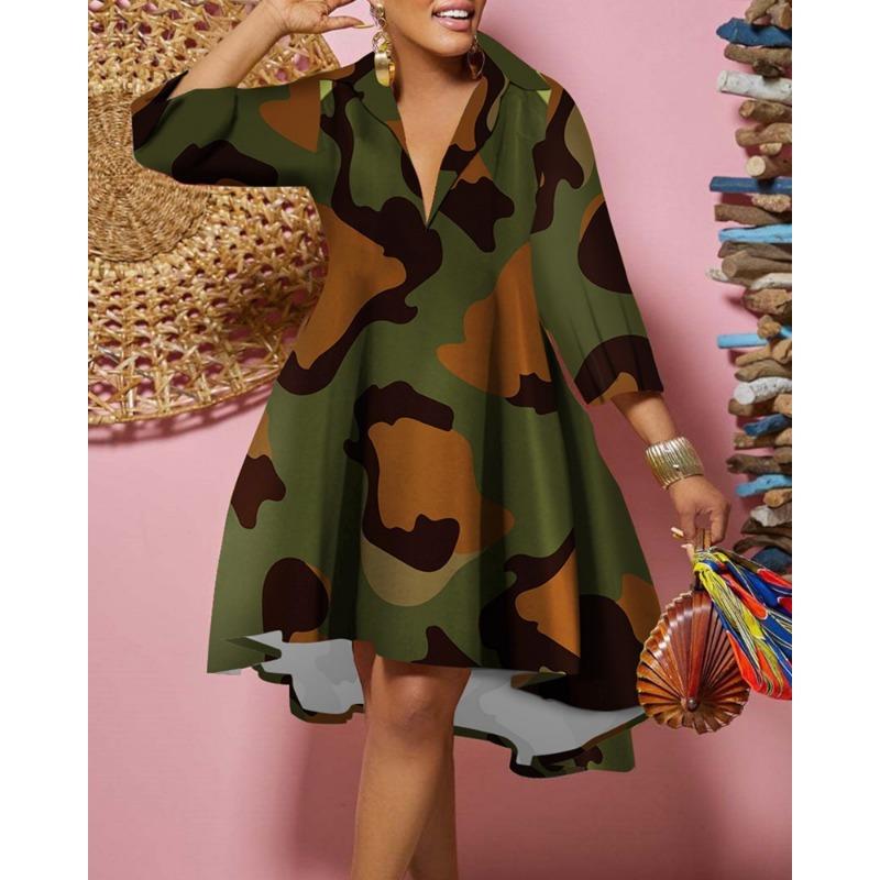 New Fashion Print Dress for Women