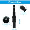 Drill Bit Holder Magnetic Corner Work Swiveling Bit Tip Holder Set 1/4 Inch Hex Quick Release Pivoting Screwdriver Extension