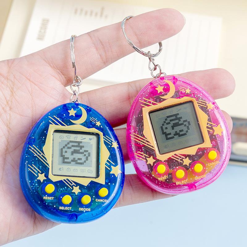 Mini Pocket Monsters Virtual Pet Keychain Game Toy