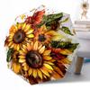 Sunflower Garden Art Outdoor Automatic Umbrella Compact & Durable 8-Rib Design Foldable Design Travel Essential Elegant Women's Umbrella