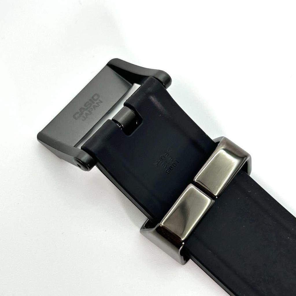 [Unused] CASIO Casio BANDGS52P-1JR Replacement strap for G-SHOCK MT-G Watch band for B2000 series Soft urethane Black Rubber MTG-B2000