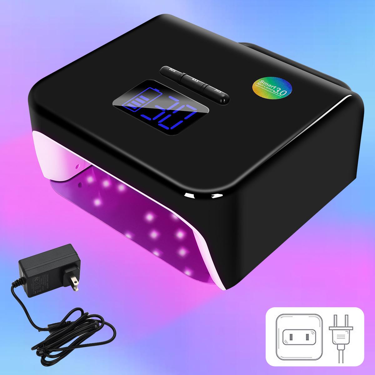 220W Smart Nail Lamp with 48 LEDs for Fast-Drying Gel Manicure
