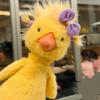 New Children's Toy Fried Yellow Duck Fashionable Cute Plush Doll