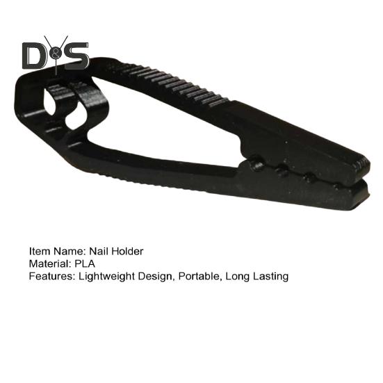 Nagelhalterzange mit 4 Löchern, stabile Konstruktion, bequemer Griff, leichter tragbarer Nagelhalter, Holzbearbeitungswerkzeug
