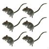 6pcs Vivid Mouse Imitation Animal Fridge Magnet Spoof Toy Outdoor Lawn Decor