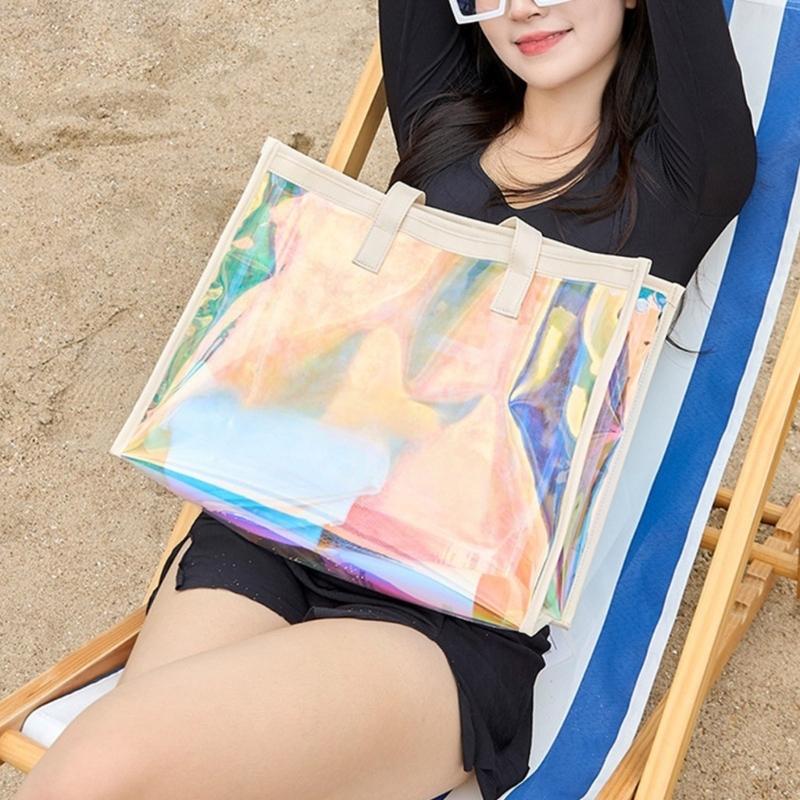 Waterproof Swim Bag With Vibranting Color Portable Designs for Beach Pool Gym Outdoor