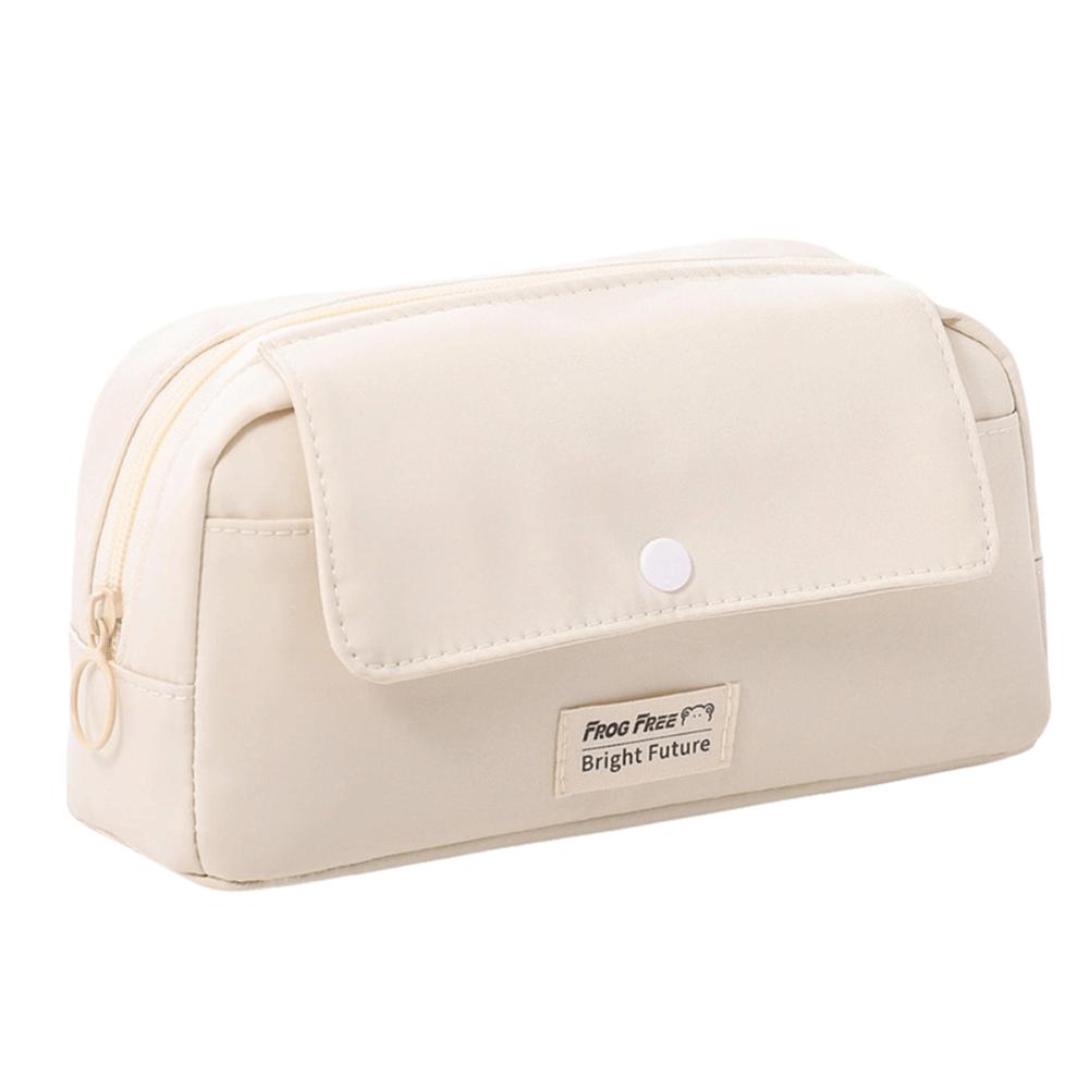 Solid Color Stationery Bag Cute Cartoon Storage Bag Advanced Pencil Case  School Supplies