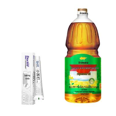 Dr. Ya Baking Soda Toothpaste & Rapeseed Oil Bundle