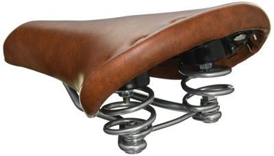 Noguchi Bicycle Saddle Sports Brown [Studded Saddle]