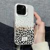 Custodia per Telefono con Design a Punti Dorati e Stampa Leopardo per Xiaomi 17 Pro Max Xiaomi 15 T Pro 14 T Pro 13 T 12 T Mi 11 Lite 5G Cover Morbida
