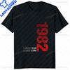 Limited Edition 1982 Vintage Printed Tshirt 80s Casual Fashion Streetwear Birthday Gift Tshirt Hip Hop Harajuku Y2K Unisex T Shirt