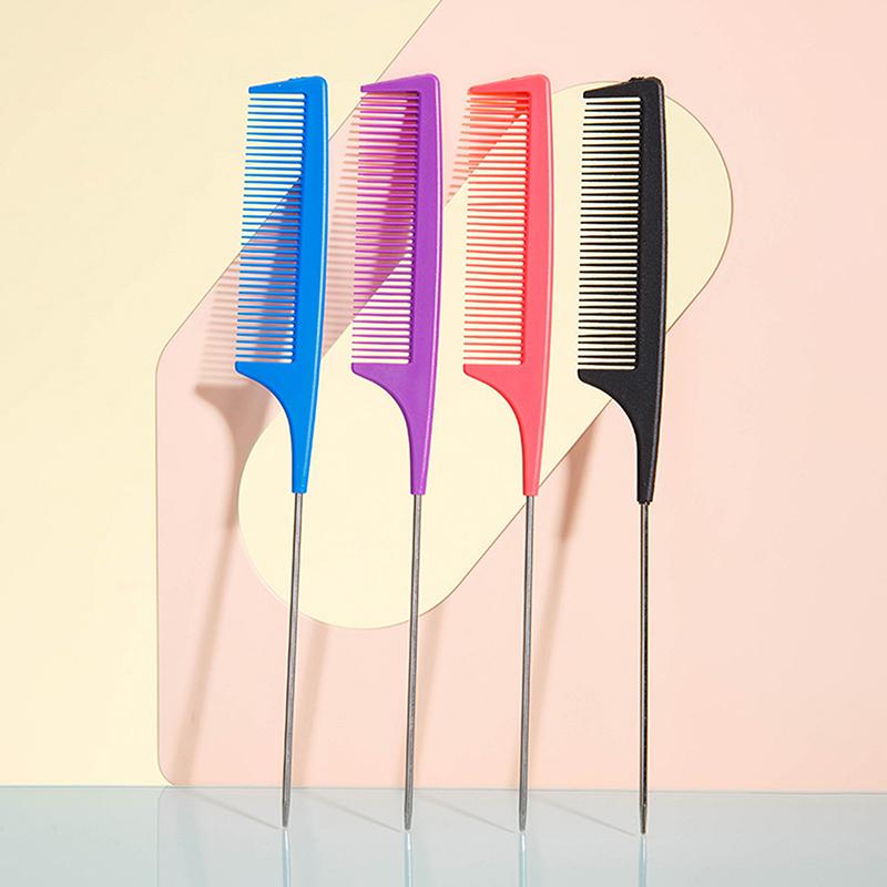Rat Tail Combs Set - Hair Teasing Fine Tooth Comb For Women Girls, Parting Comb For Braiding Hair Styling Tools