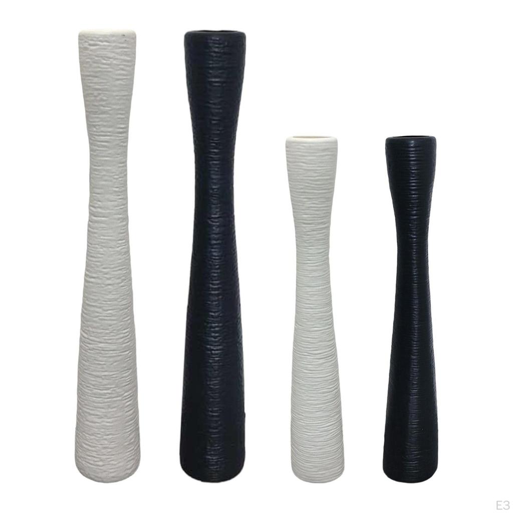 Tall Floor Vase Decorative Standing Minimalist Gift Plant Pot Flower Holder for Wedding