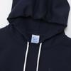 Champion Basic Long Sleeve Fleece Hoodie with Embroidered Size XL Women's Logo, Navy, (CW-Y107)
