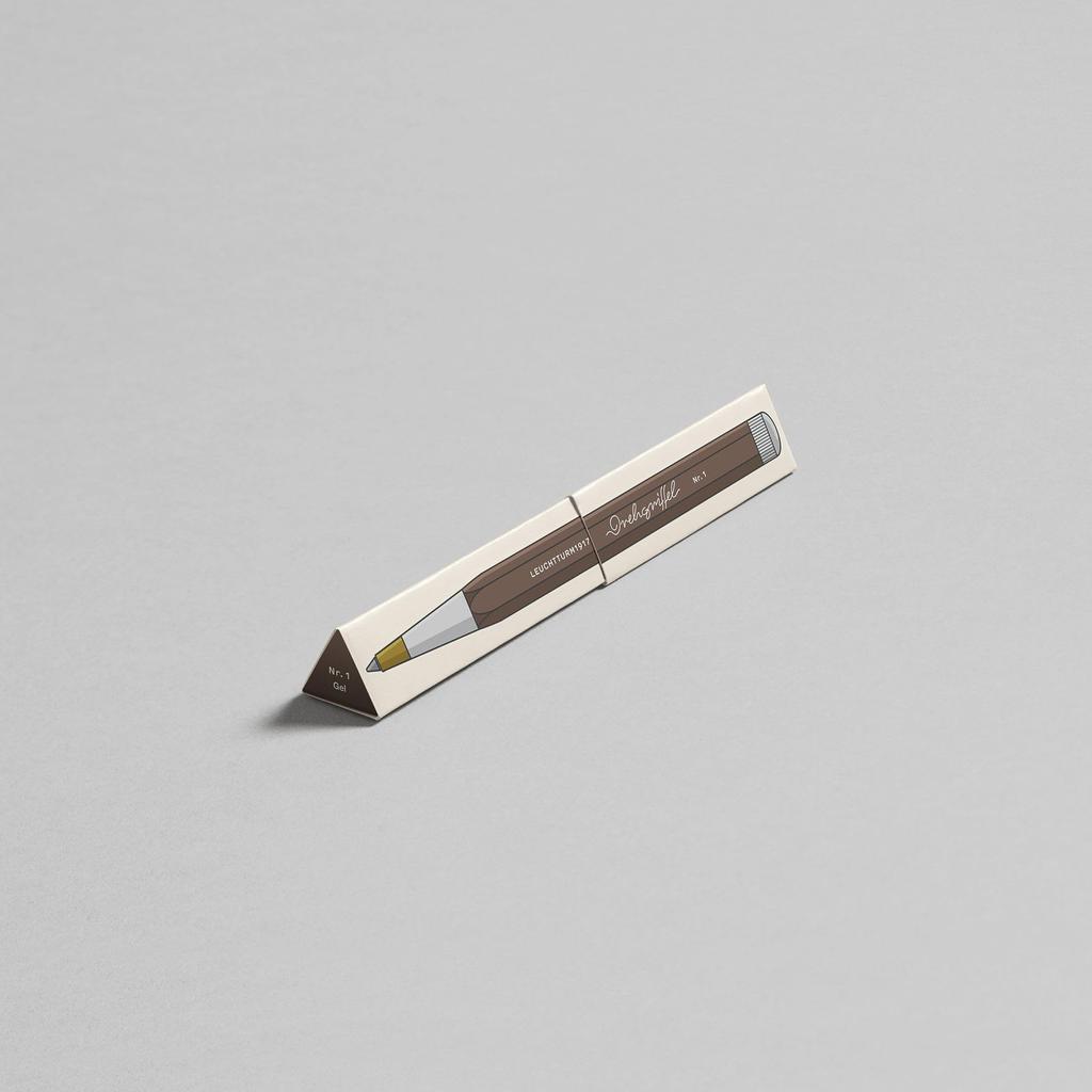 Leuchtturm Ballpoint Pen Dregriffle Bauhaus Royal Blue Black 366572 Imported Oil-Based 0.5 & (Genuine Product)
