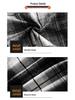 2025 Autumn Men's Retro Plaid Hooded Fake Two-Piece Casual Jacket