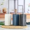 Moderner Handdesinfektionsmittel Glas Seifenspender Zuhause Hotel Make-up Entferner Shampoo Sammelflasche Badezimmer Dekorationszubehör
