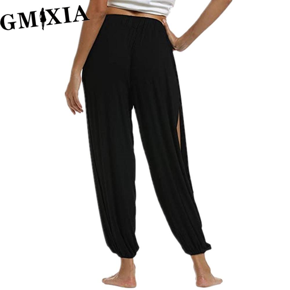 

GMXIA Женские Модные Повседневные Однотонные Брюки и Капри с Принтом XXXL чёрный