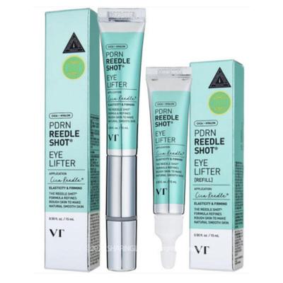 VT PDRN Riddleshot Vibračný Liftingový Set na Oči – Hlavný + Náplň 15ml