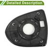 No.876213W400 Mirror Glass Replacement for Kia Sportage 2011-2016 Right Side 1 Pc Convex Non-Heated